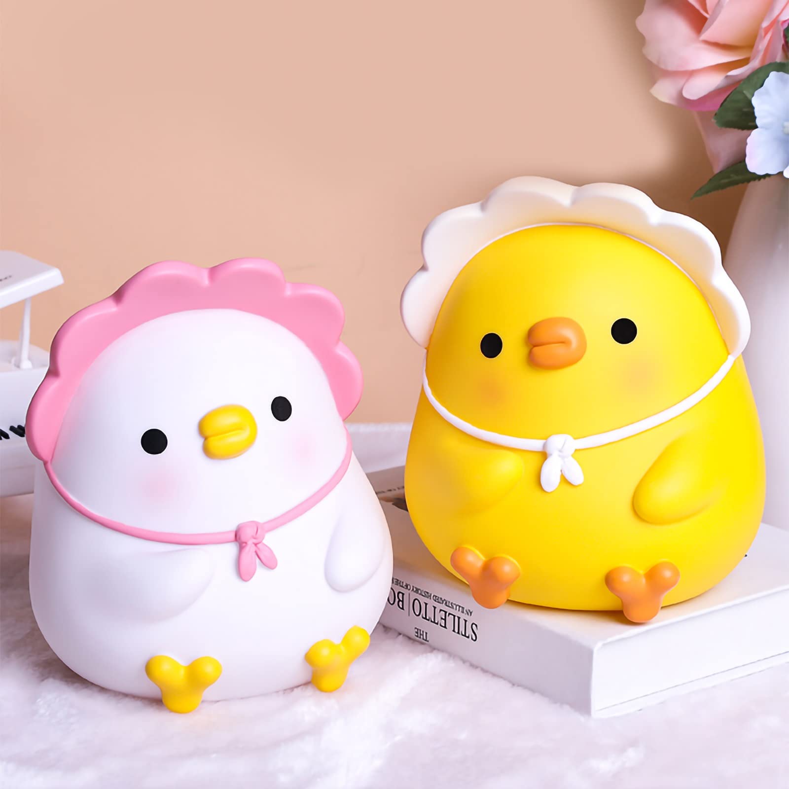 Amazon.co.jp: 貯金箱 かわいいアヒルの貯金箱、コインバンク、大容量